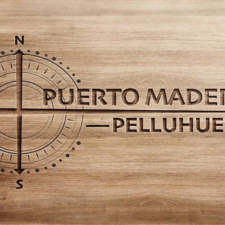 Hostal Puerto Madera Pelluhue Esterno foto