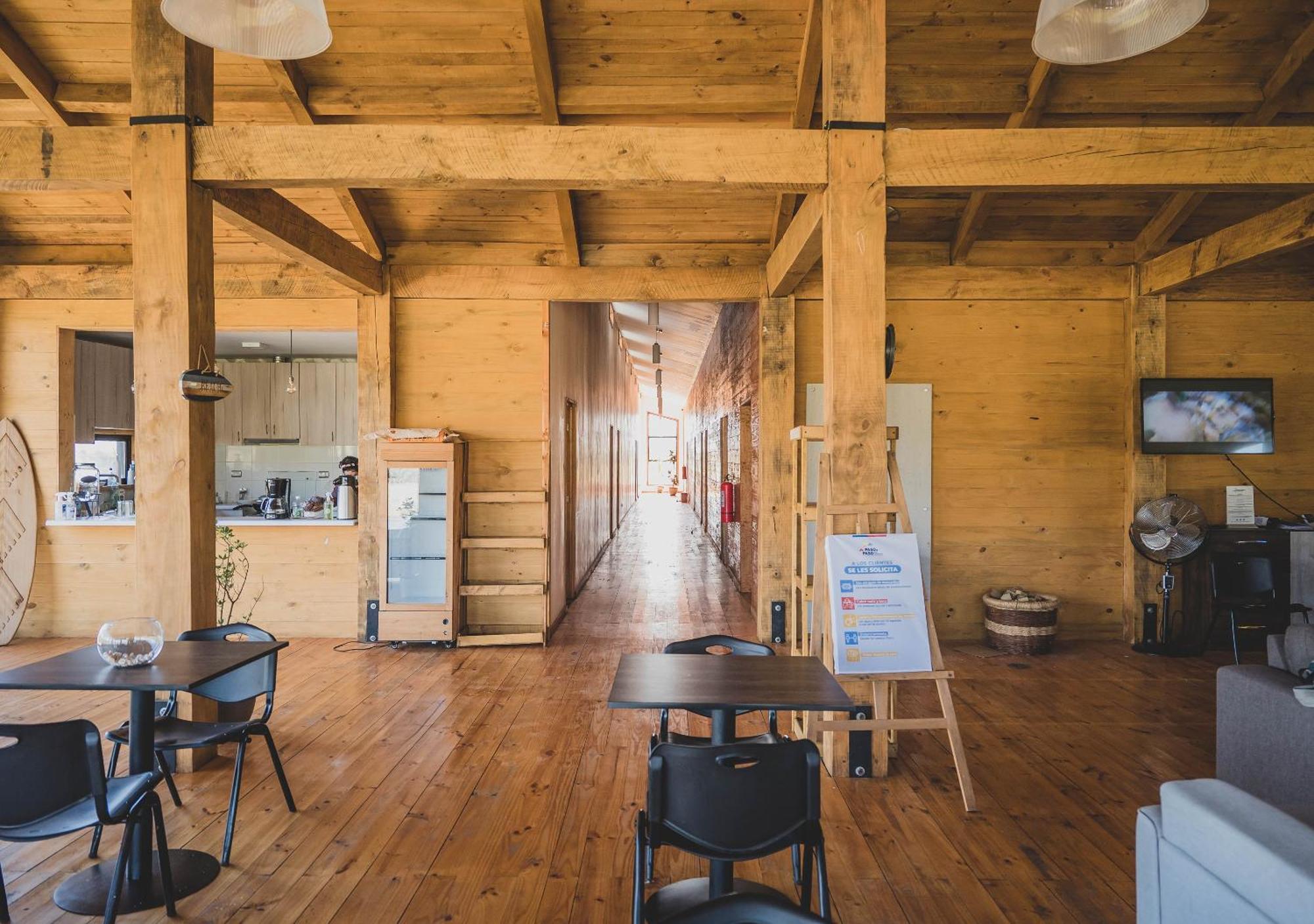 Hostal Puerto Madera Pelluhue Esterno foto
