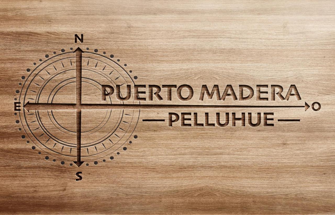 Hostal Puerto Madera Pelluhue Esterno foto
